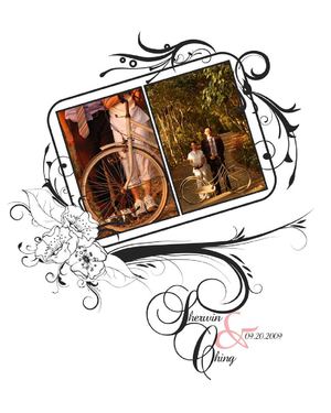 Sherwin and Ching wedding album