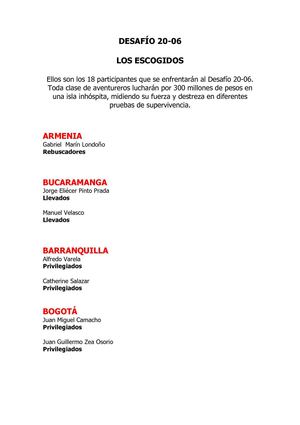 02 DESAFÍO 20-06 PERFILES DE CONCURSANTES