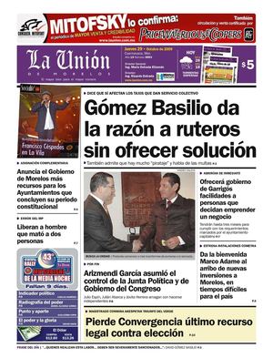 La Unión de Morelos 29 Octubre 2009 