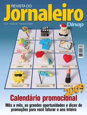 Revista do Jornaleiro Dinap - edição 96 fev/2009