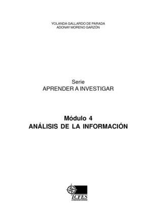 Aprender a investigar 4