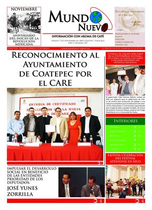 Semanario  undo Nuevo. Información con aroma de café