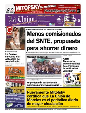 La Unión de Morelos 13 Noviembre 2009