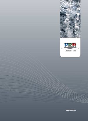 PRB Zincatura a caldo - Brochure - Factory snc
