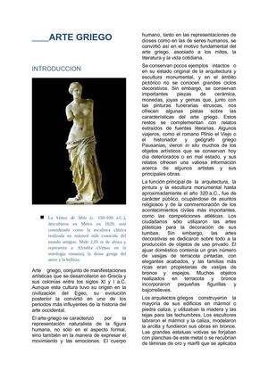 ARTE GRIEGO