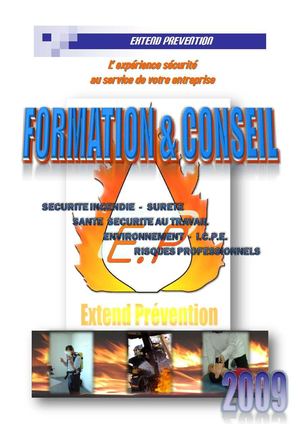 catalogue de formations Extend Prévention