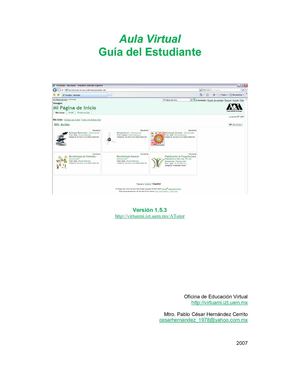 Aula Virtual Guía del Estudiante