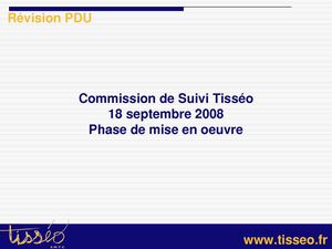 Démarche de révision du PDU