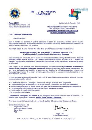formation au leadership