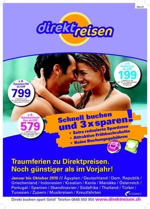 1 DirektReisen.ch Katalog N.01/2010