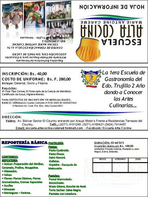ESCUELA ALTA COCINA