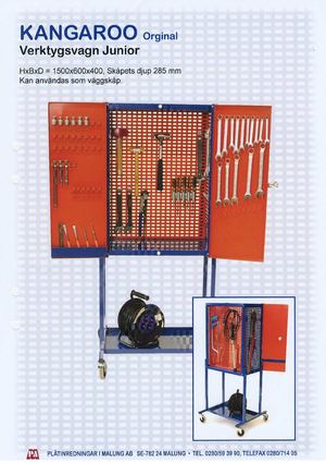 Kangeroo serien informationsblad
