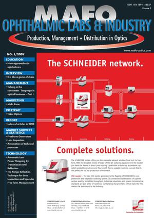 MAFO 2009 Issue 01 - Ophthalmic Labs & Industry -