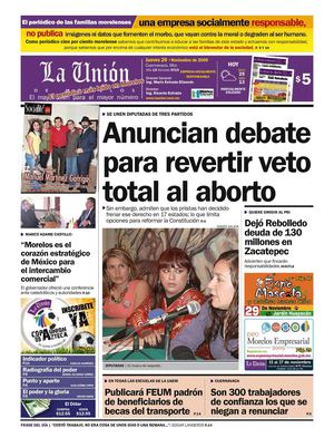 La Unión de Morelos 26 Noviembre 2009