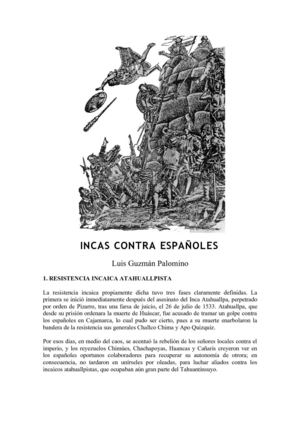 LGP - INCAS CONTRA ESPAÑOLES