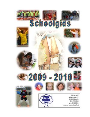 schoolgids 2009 - 2010