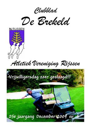 Clubblad december 2009