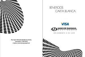 Beneficios Carta Blanca - Visa Signature Banco de Guayaquil