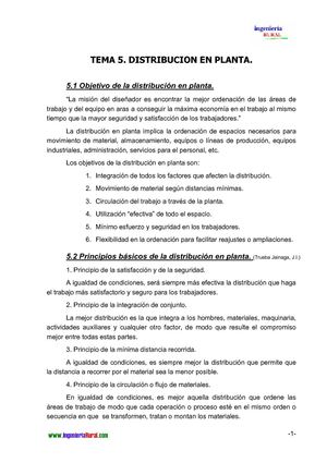 DISTRIBUCION EN PLANTA