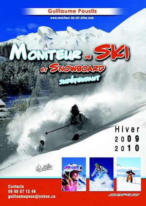 Guillaume POUSTIS - Moniteur de Ski indépendant au Val d'Allos