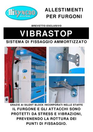 Sistema Brevettato da Syncro System per il montaggio degli allestimenti furgoni.