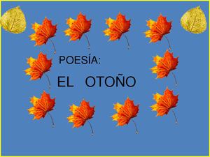 Poesia del Otoño