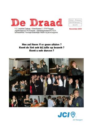 De Draad November 2009 - JCI Waregem vzw
