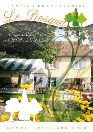 Brochure Camping Le bosquet en Périgord