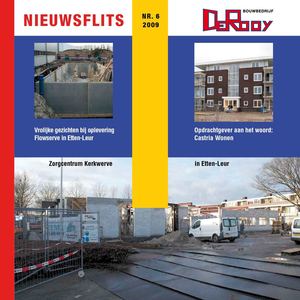 Nieuwsflits Bouwbedrijf de Rooy december 2009
