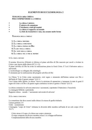 Ecclesiologia sintesi.doc