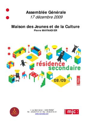 Bilan de la saison 2008 / 2009 de la MJC de Rodez