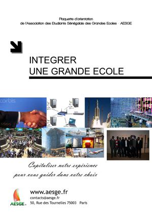 AESGE - Plaquette d'Orientation '09