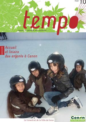 Tempo - Hiver 2010 : Services à l'Enfance et à la Petite Enfance : un projet, un partenariat, un territoire