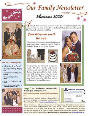 Terrell-Burks Family Newsletter - 2005