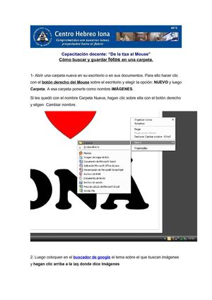 Cómo buscar y guardar fotos en una carpeta