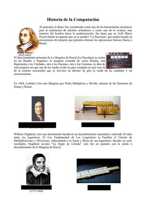 Historia de la computación