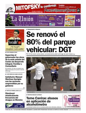 La Unión de Morelos 27 Diciembre 2009