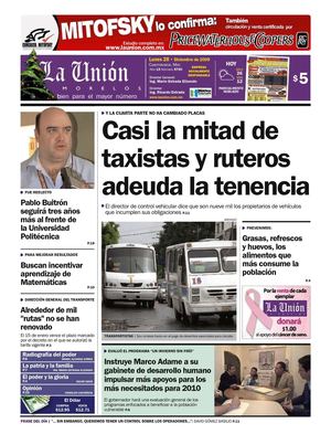 La Unión de Morelos 28 Diciembre 2009