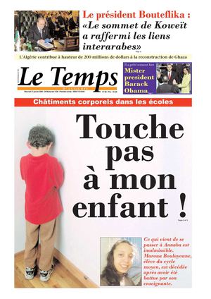 Le Temps d'Algérie édition du 21 janvier  www.letempsdz.com