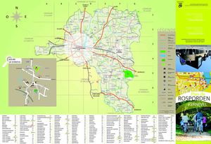 Plan de la commune de Rosporden