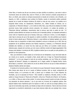 ensayo carlos marx