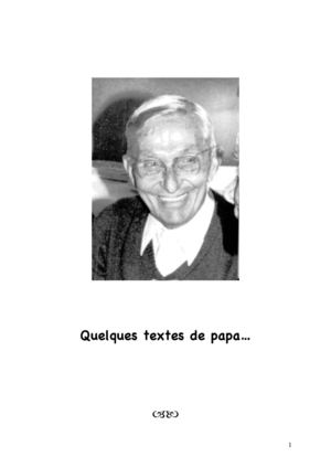 Quelques textes de Roger Chauvelle