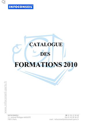 Catalogue 2010