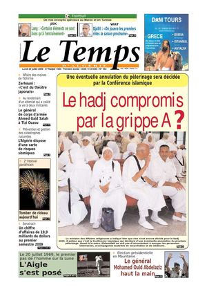 Le Temps d'Algérie www.letempsdz.com édition du 20 juillet 2009