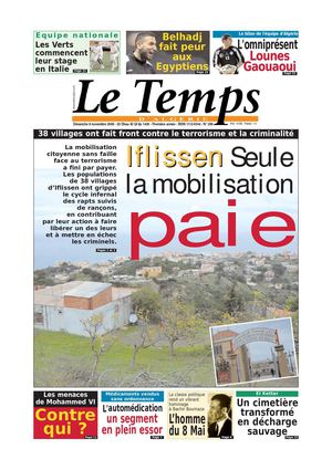 Le Temps d'Algérie www.letempsdz.com édition du 8 novembre 2009