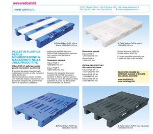 Pallet in plastica