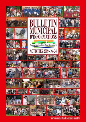 BULLETIN MUNICIPAL DOMMARTIN-LES-REMIREMONT