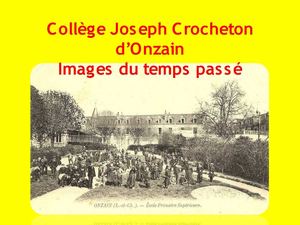 College Joseph Crocheton images du passé