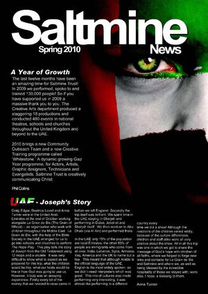Saltmine News Spring 2010