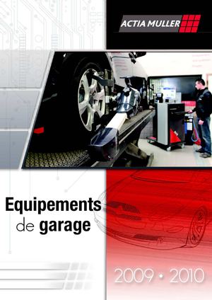 Catalogue Actia Muller de Equipement de garage